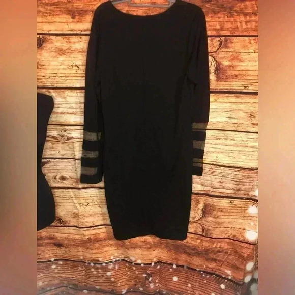 Mesh Detail Bodycon Dress - Picture 14 of 16